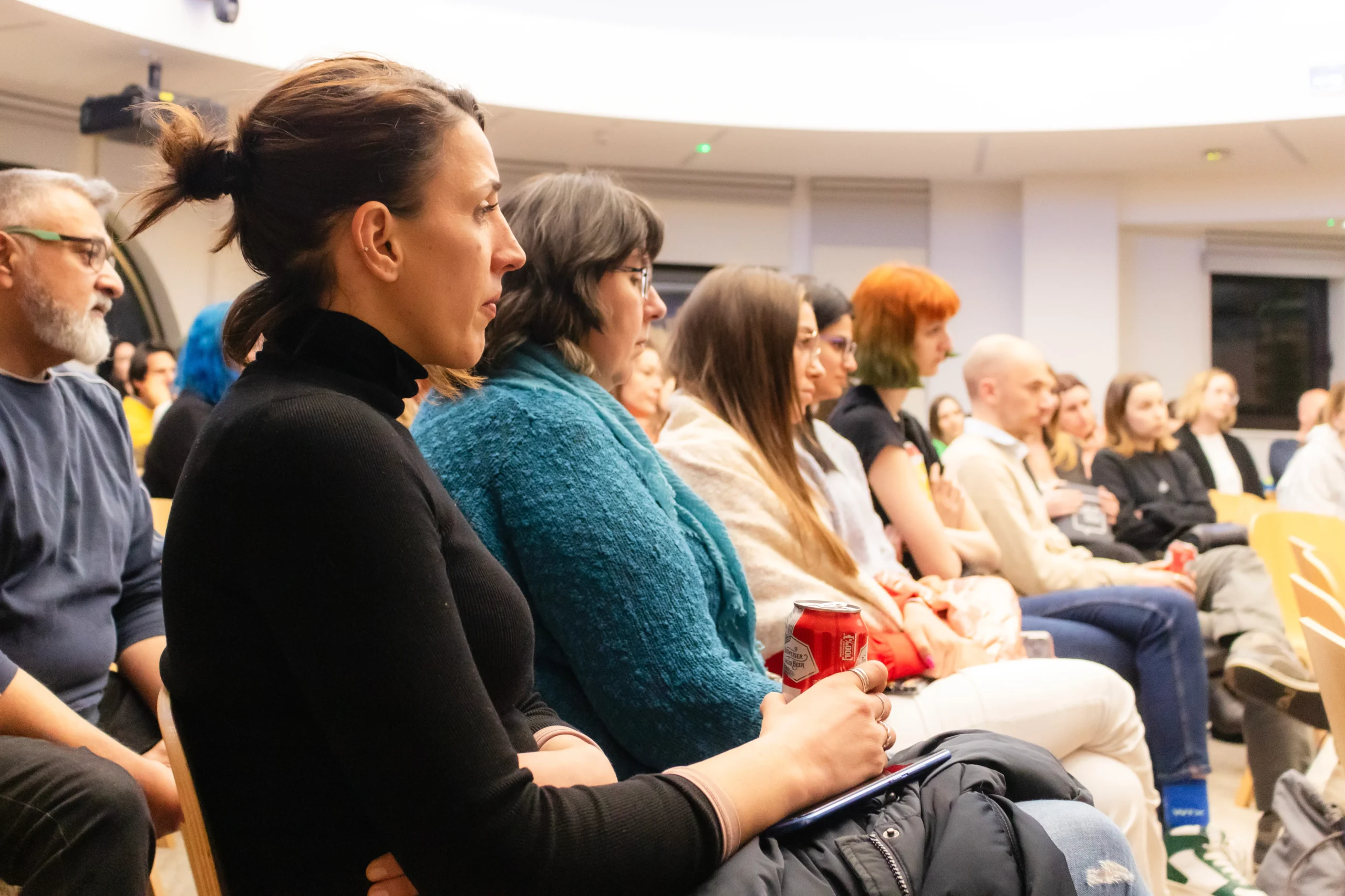 Live podcast audience